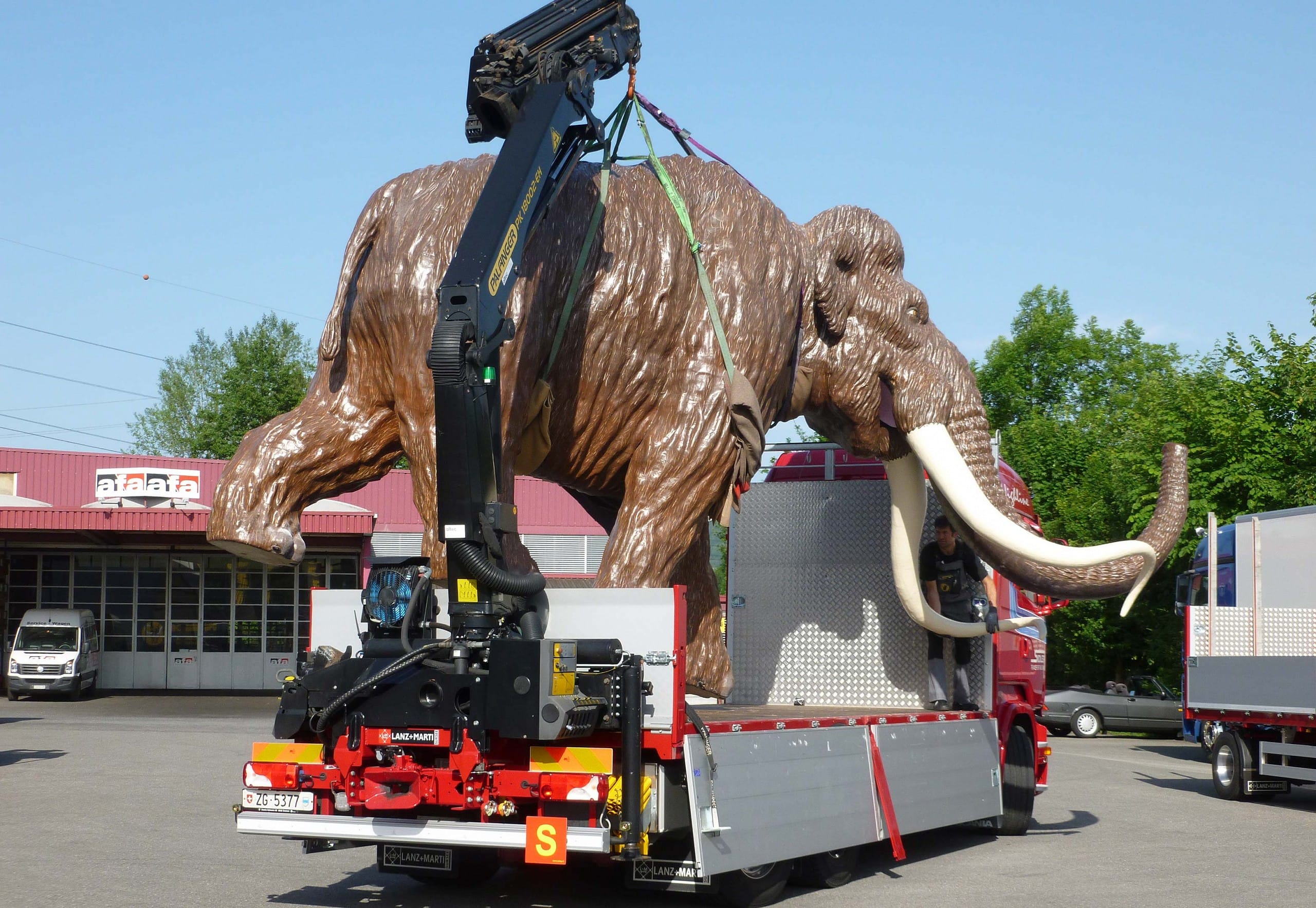 Bereit zur finalen Platzierung