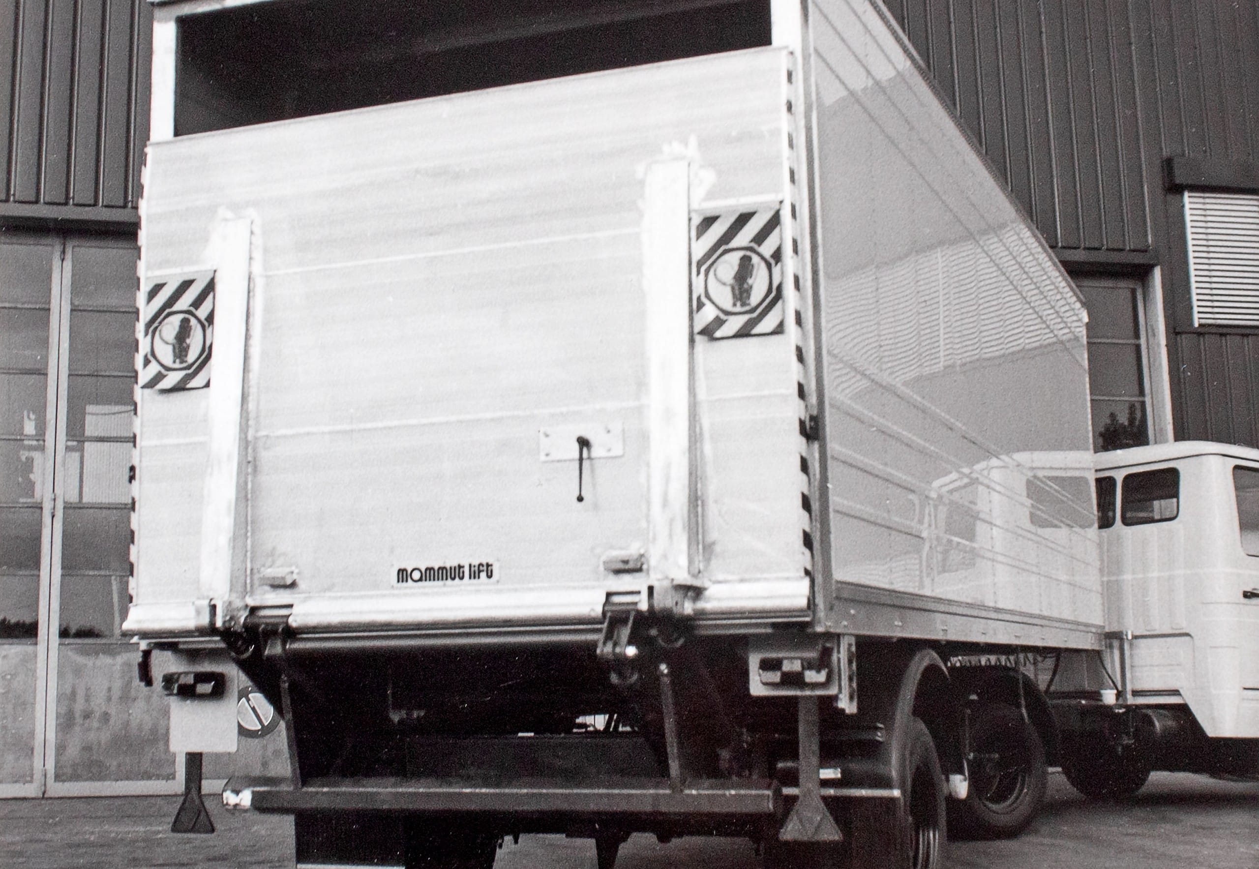 Hebebühne aus den 80er-Jahren.